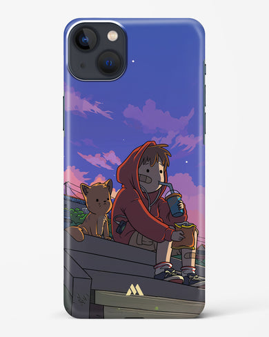 Anime Boy Lo Fi Hard Case Phone Cover (Apple)