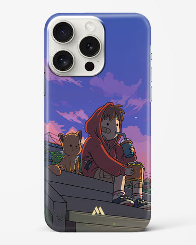 Anime Boy Lo Fi Hard Case Phone Cover (Apple)