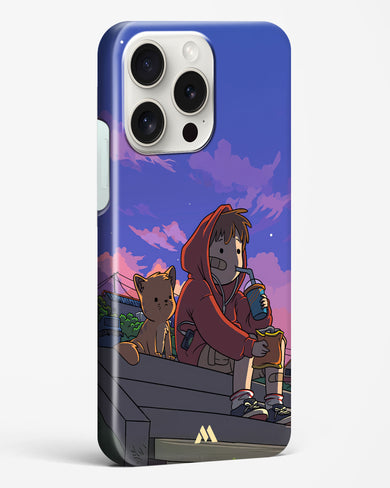 Anime Boy Lo Fi Hard Case Phone Cover (Apple)