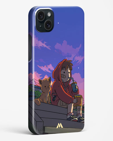 Anime Boy Lo Fi Hard Case Phone Cover (Apple)