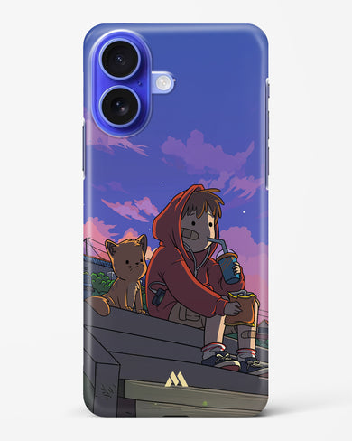 Anime Boy Lo Fi Hard Case Phone Cover (Apple)