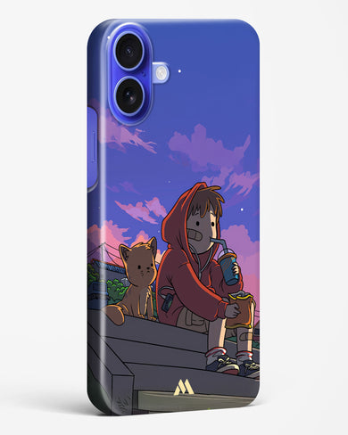 Anime Boy Lo Fi Hard Case Phone Cover (Apple)