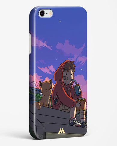 Anime Boy Lo Fi Hard Case Phone Cover (Apple)