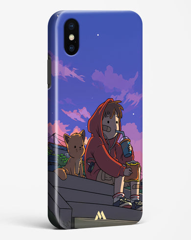 Anime Boy Lo Fi Hard Case Phone Cover (Apple)