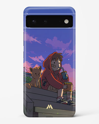 Anime Boy Lo Fi Hard Case Phone Cover (Google)