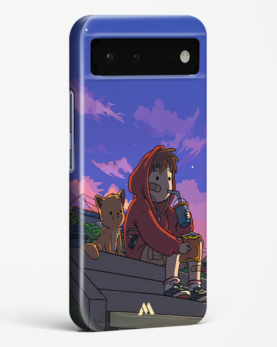 Anime Boy Lo Fi Hard Case Phone Cover (Google)