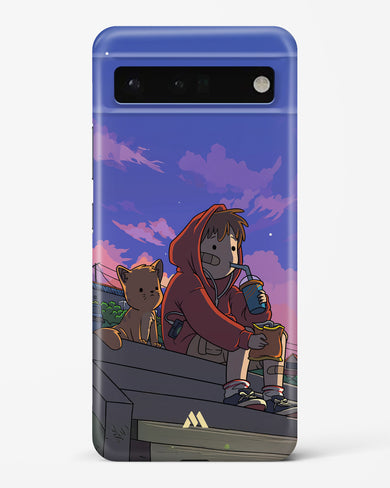 Anime Boy Lo Fi Hard Case Phone Cover (Google)