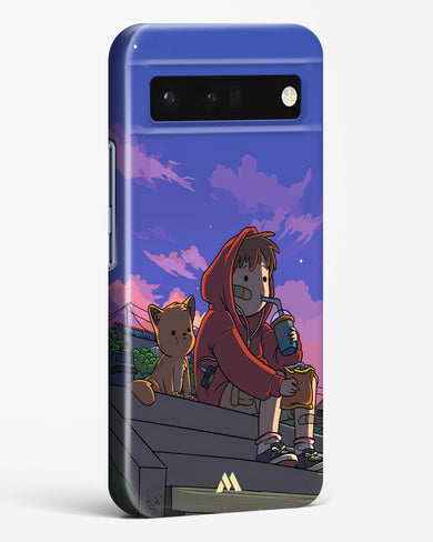 Anime Boy Lo Fi Hard Case Phone Cover (Google)