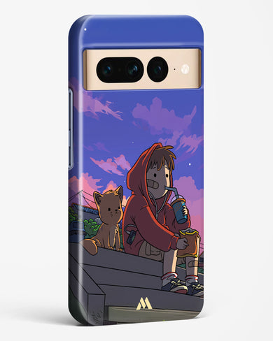 Anime Boy Lo Fi Hard Case Phone Cover (Google)