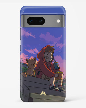 Anime Boy Lo Fi Hard Case Phone Cover (Google)