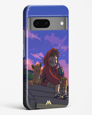 Anime Boy Lo Fi Hard Case Phone Cover (Google)