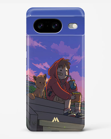 Anime Boy Lo Fi Hard Case Phone Cover (Google)