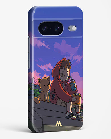 Anime Boy Lo Fi Hard Case Phone Cover (Google)