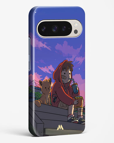 Anime Boy Lo Fi Hard Case Phone Cover (Google)