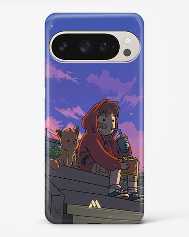 Anime Boy Lo Fi Hard Case Phone Cover (Google)