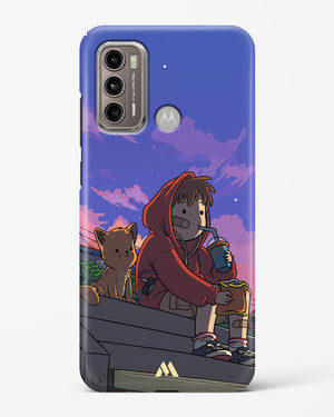 Anime Boy Lo Fi Hard Case Phone Cover (Motorola)