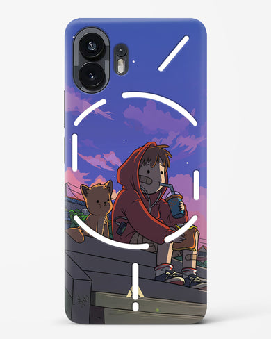 Anime Boy Lo Fi Hard Case Phone Cover (Nothing)