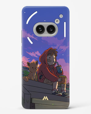 Anime Boy Lo Fi Hard Case Phone Cover (Nothing)
