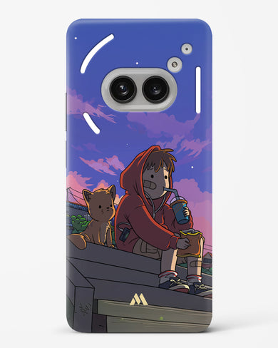 Anime Boy Lo Fi Hard Case Phone Cover (Nothing)