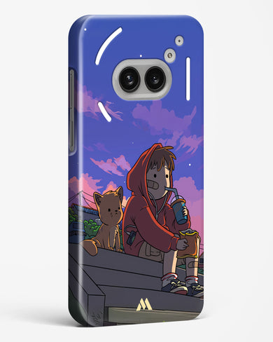 Anime Boy Lo Fi Hard Case Phone Cover (Nothing)