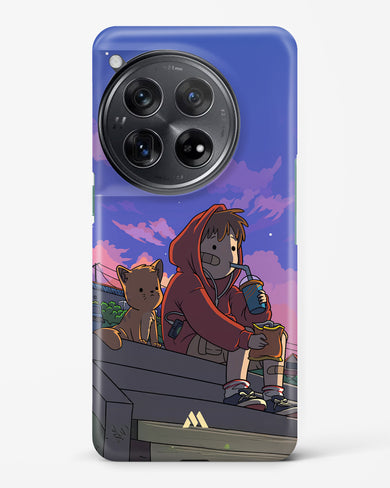 Anime Boy Lo Fi Hard Case Phone Cover (OnePlus)