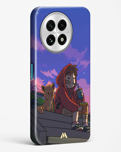 Anime Boy Lo Fi Hard Case Phone Cover (OnePlus)