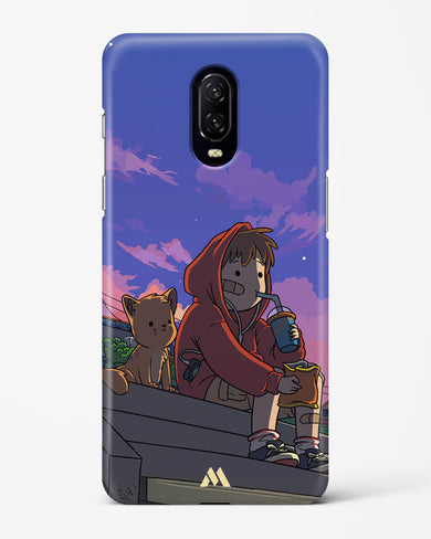 Anime Boy Lo Fi Hard Case Phone Cover (OnePlus)