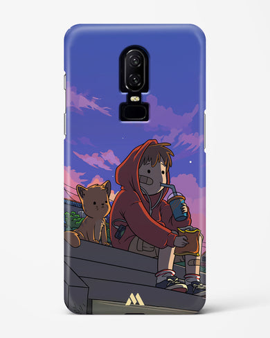 Anime Boy Lo Fi Hard Case Phone Cover (OnePlus)