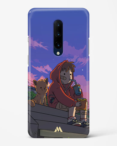 Anime Boy Lo Fi Hard Case Phone Cover (OnePlus)