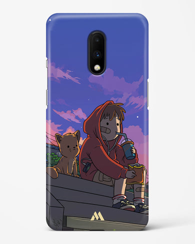 Anime Boy Lo Fi Hard Case Phone Cover (OnePlus)