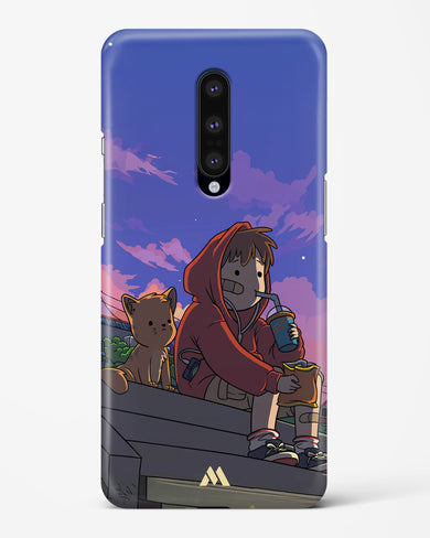 Anime Boy Lo Fi Hard Case Phone Cover (OnePlus)