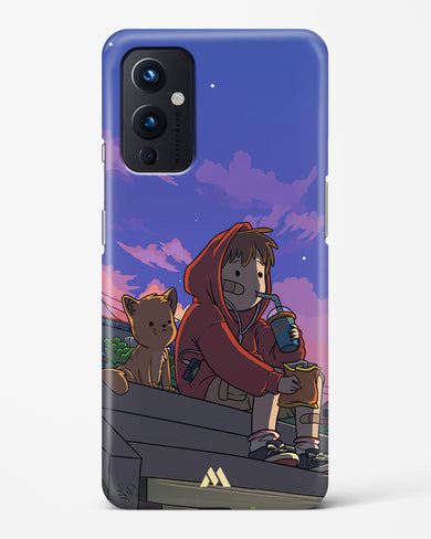 Anime Boy Lo Fi Hard Case Phone Cover (OnePlus)