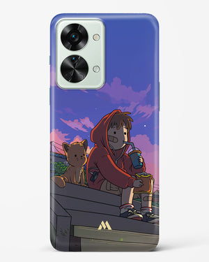 Anime Boy Lo Fi Hard Case Phone Cover (OnePlus)