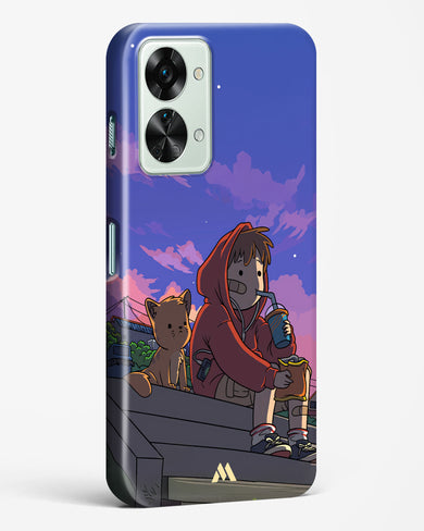 Anime Boy Lo Fi Hard Case Phone Cover (OnePlus)
