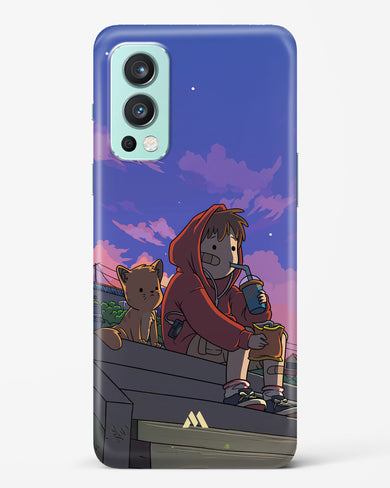 Anime Boy Lo Fi Hard Case Phone Cover (OnePlus)