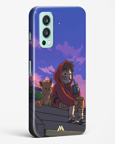 Anime Boy Lo Fi Hard Case Phone Cover (OnePlus)