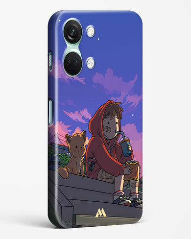 Anime Boy Lo Fi Hard Case Phone Cover (OnePlus)