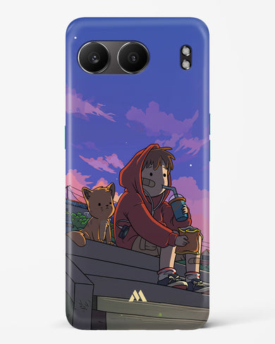 Anime Boy Lo Fi Hard Case Phone Cover (OnePlus)