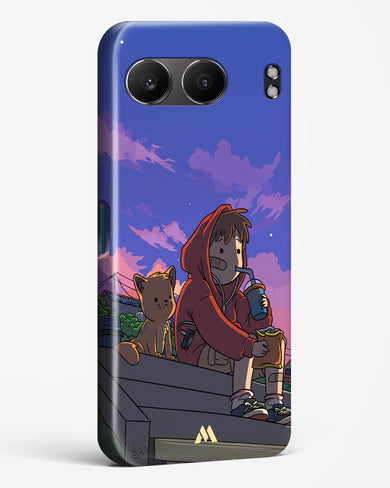 Anime Boy Lo Fi Hard Case Phone Cover (OnePlus)