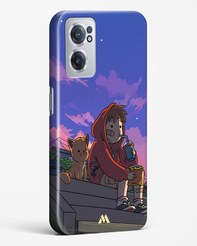 Anime Boy Lo Fi Hard Case Phone Cover (OnePlus)