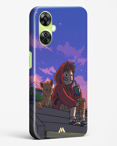 Anime Boy Lo Fi Hard Case Phone Cover (OnePlus)