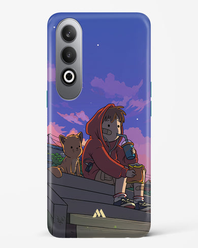 Anime Boy Lo Fi Hard Case Phone Cover (OnePlus)