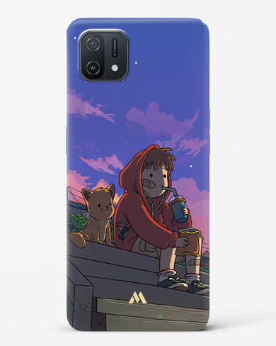 Anime Boy Lo Fi Hard Case Phone Cover (Oppo)