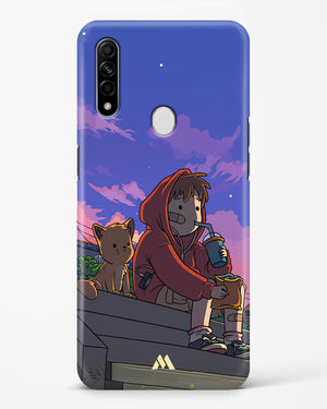 Anime Boy Lo Fi Hard Case Phone Cover (Oppo)