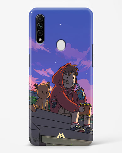Anime Boy Lo Fi Hard Case Phone Cover (Oppo)