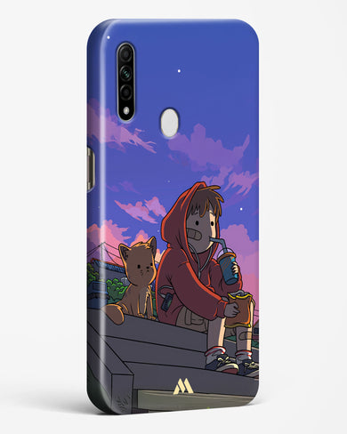 Anime Boy Lo Fi Hard Case Phone Cover (Oppo)