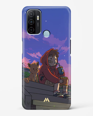 Anime Boy Lo Fi Hard Case Phone Cover (Oppo)