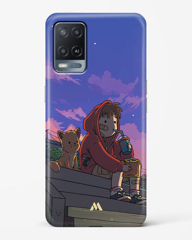 Anime Boy Lo Fi Hard Case Phone Cover (Oppo)