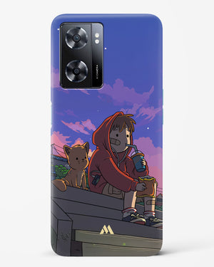 Anime Boy Lo Fi Hard Case Phone Cover (Oppo)