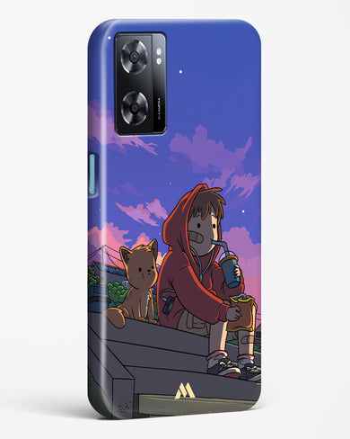 Anime Boy Lo Fi Hard Case Phone Cover (Oppo)